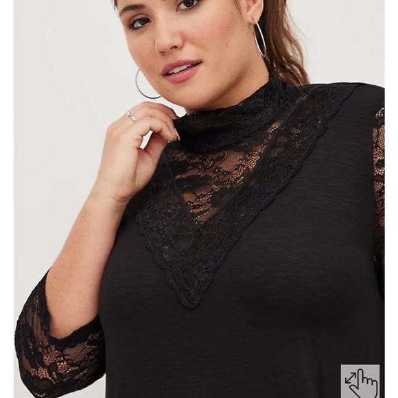 NWT TORRID HIGH NECK SWING TOP 🔥🔥🔥 - Picture 4 of 6
